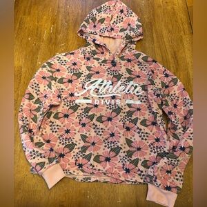 Tag Pink Floral Hoodie